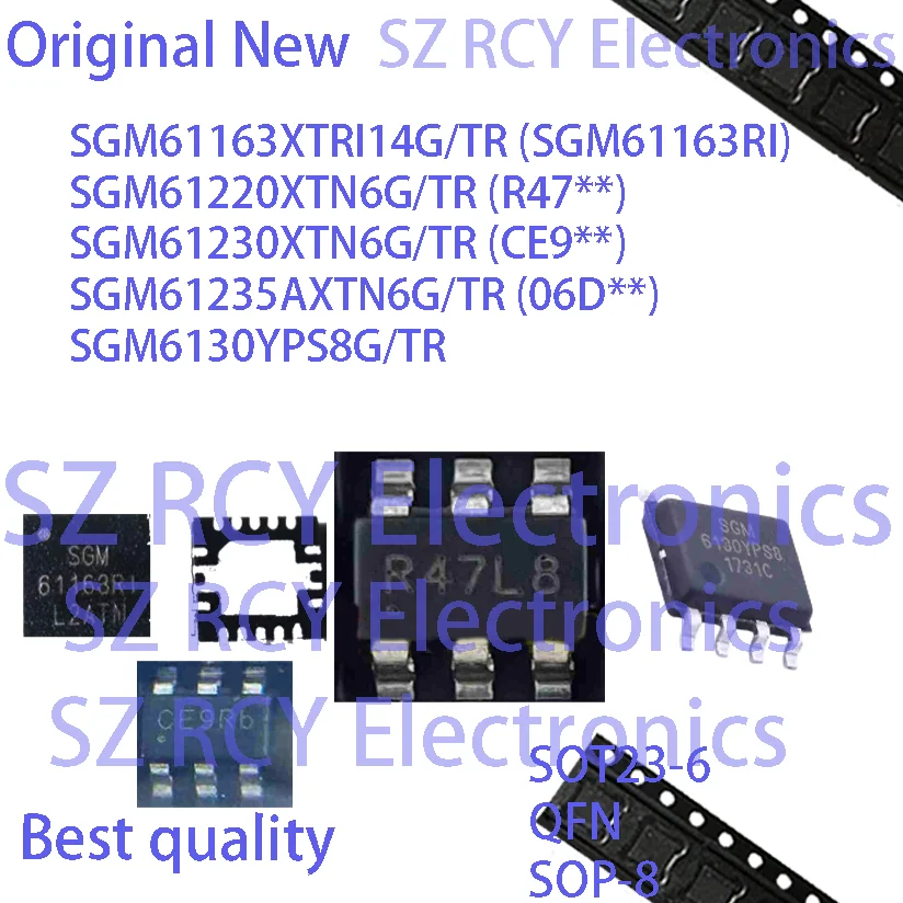 10 قطعة) SGM61163XTRI14G/TR SGM61163RI SGM61220XTN6G/TR R47 SGM61230XTN6G/TR CE9 SGM61235AXTN6G/TR 06D SGM6130YPS8G/TR SGM6130YPS8
