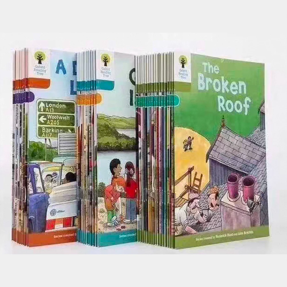 Zufällige 10 Bücher Oxford Tree Reading Level 7-9 Stage Home Edition Englisch abgestuftes Bilderhandbuch Hilft Ihrem Kind zum Lesen