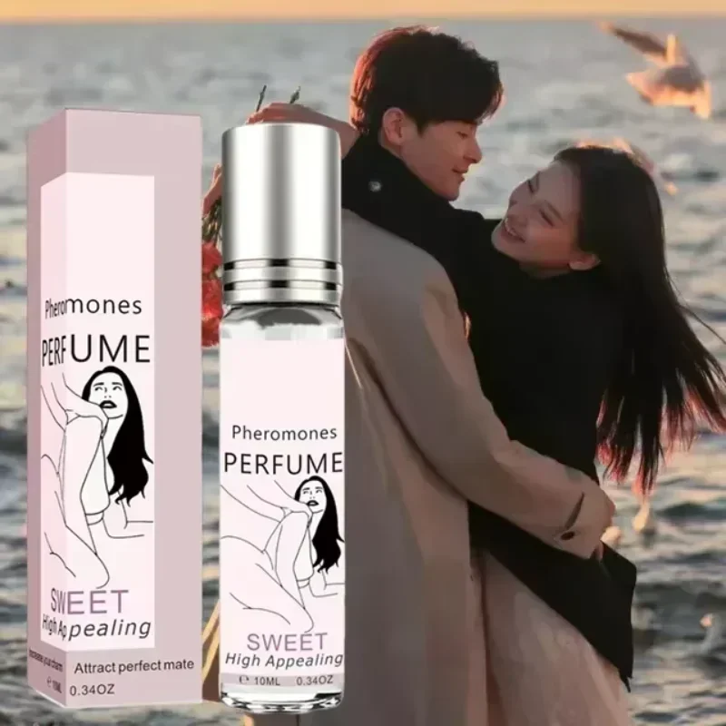 Perfume de feromonas para hombre para atraer a las mujeres, Perfume esencial para el cuerpo, aceite estimulante sexual, Perfume Sexy de Androstenona de larga duración