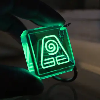 Přívěsek na klíče Poslední vládce větru Dárky pro chlapce a dívky Děti Klíčenky s avatarem Gow In the Dark 6 nejlepší prodej Klávesnice Avatar: The Last Airbender - №1