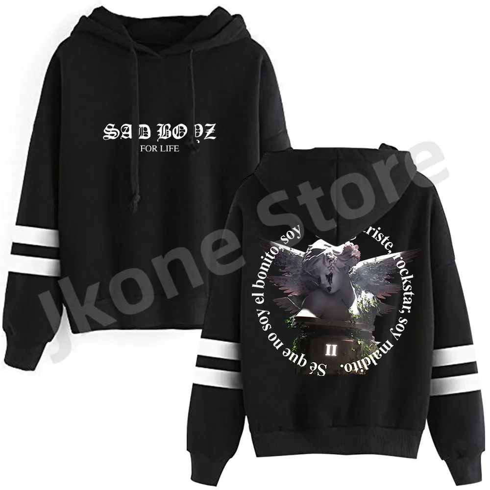 Junior H Sad Boyz 4 Life Pullovers New Logo Merch Long Sleeve Sweatshirts Women Men Fashion Casual Hooded