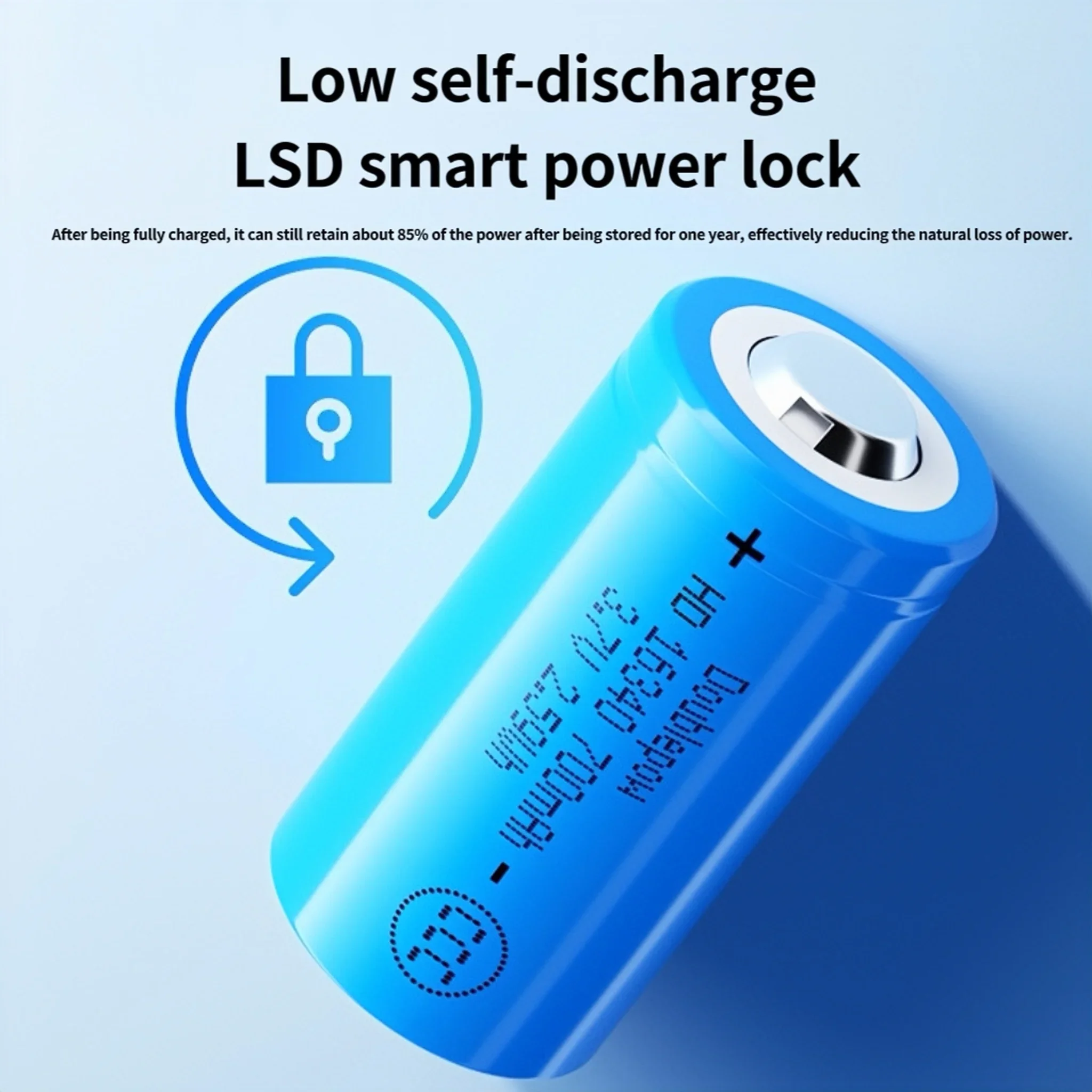 16340 Battery 3.7V 700mAh CR123A Rechargeable lithium battery Charger for Camera Smoke alarm Walkie talkie Flash lights Spy cam