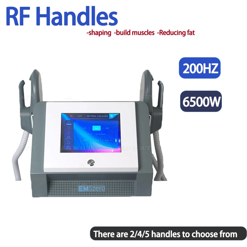 

4 Handles 6500W EMSzero Weight Loss Hip Lift Body Slim zero Muscle Stimulator 15 tesla Ems Body Sculpt Machine
