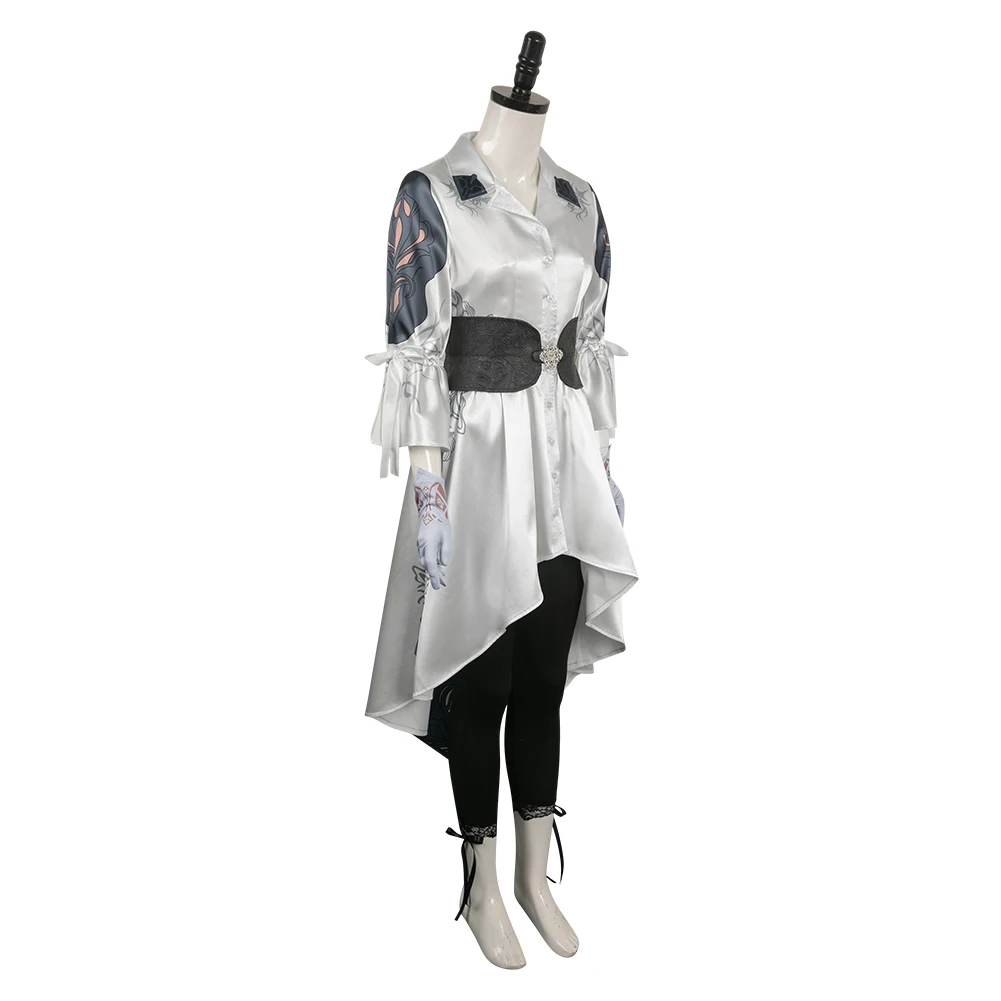 Game Tekken 8 Jun Kazama Cosplay Kostuum Outfits Fantasie Volledige Sets Voor Volwassen Meisjes Rollenspel Halloween Carnaval Accessoires Pak