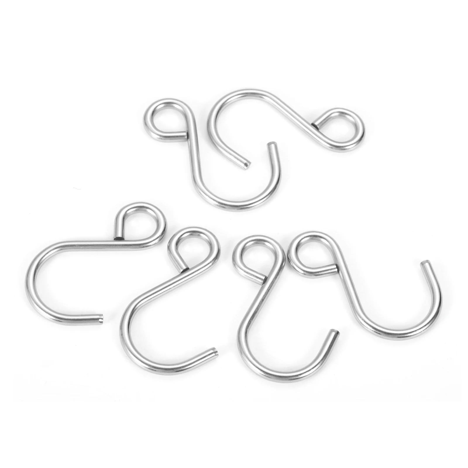 10 Chiếc Bạc Móc Treo Kim Loại S Móc Nhà Bếp Phòng Ngủ Nhà Bếp Lan Can S Móc Treo Móc Giá Kẹp Giá Đỡ Bạc Treo Lưu Trữ dụng Cụ