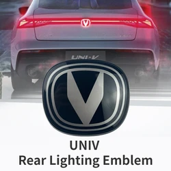 CHANGAN UNIV Rear Lighting Emblem UNI-V Tailgate Logo Modification