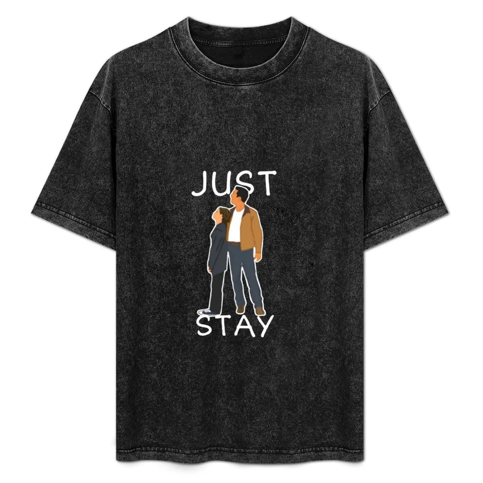 

Interstellar Movie Art - Just Stay T-Shirt custom t-shirts Man t-shirt funny meme t-shirts mens clothing