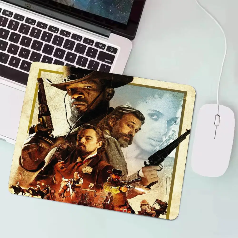 Django Unchained Mouse Office Pad PC Computer Mouse Mat Laptop Mice Mousepad Writing Desk Mats Office Accessories 21x26 25x30 CM