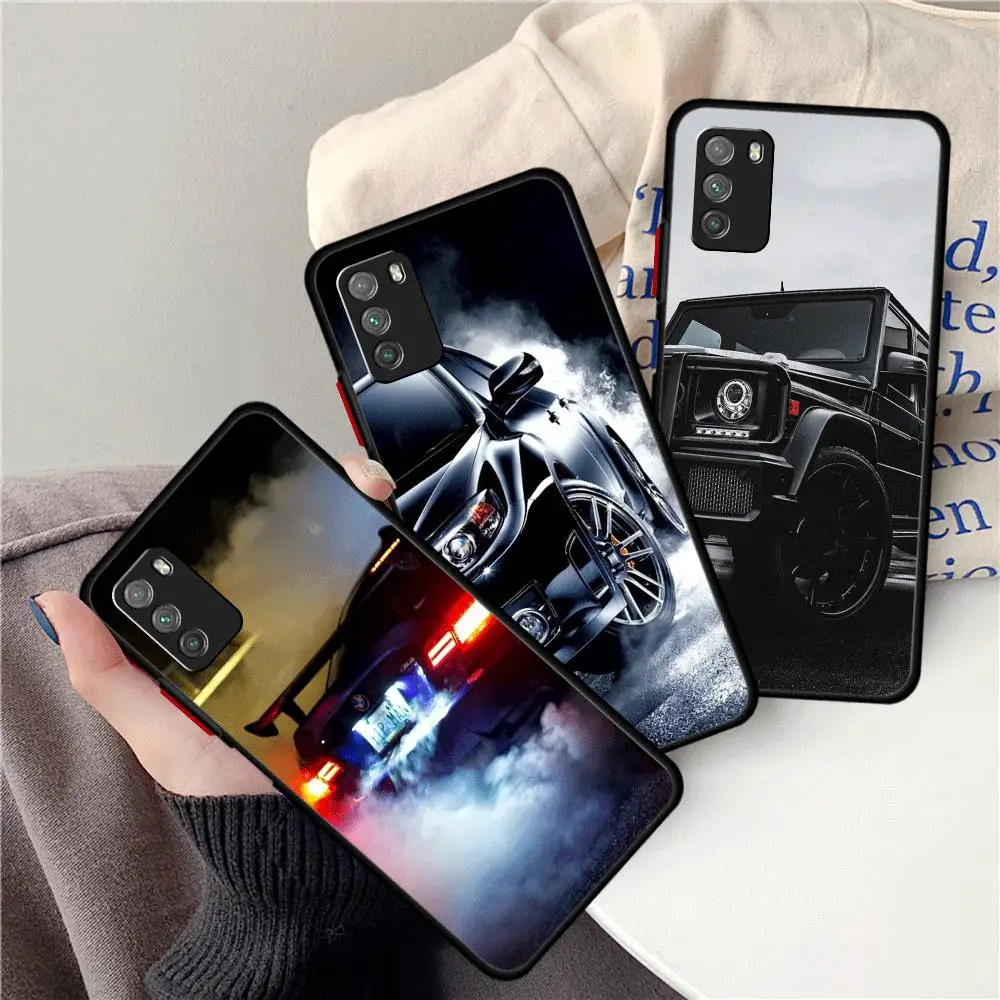 Case for Xiaomi Poco X4 GT X4 Pro M3 C40 X3 NFC X3 Pro M5s X5 Pro F3 M5 Cover MatteLuxury BMW M Series M3 M5 logo