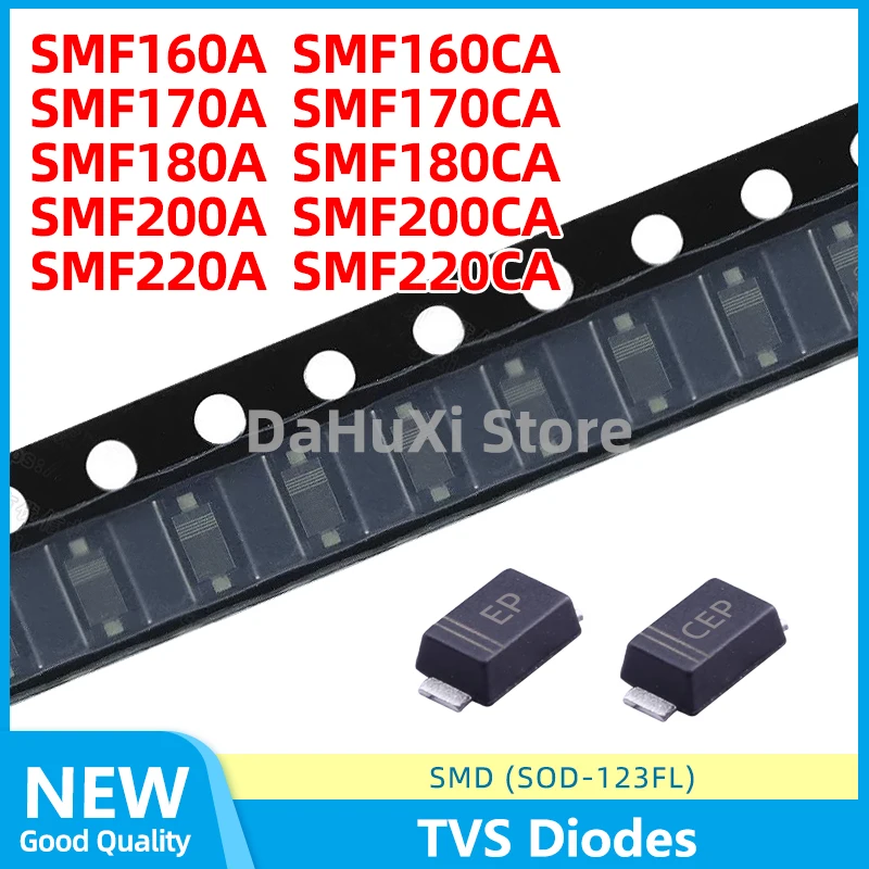 50 قطعة SMF160A EP SMF160CA CEP SMF170A ER SMF170CA CER SMF180A ET SMF180CA CET SMF200A EX SMF200CA CEX SMF220A E22 SMF220CA CE22