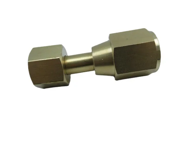 CGA540 Recessed Port To G5/8 Female Thread Adapter Double Female G5/8 Swivel Gas Cylinder Regulator Converter Fitting Parts