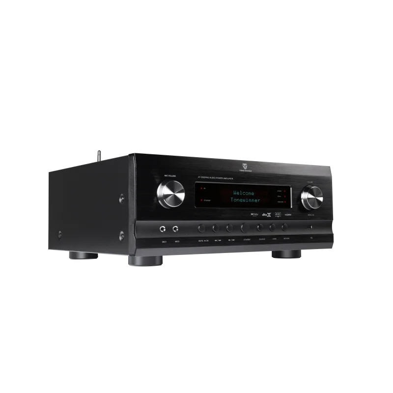 AT-2300PRO 7.1.4 Dolby Atmos DTS AV Receiver Lossless Sound Effect Channel Digital Karaoke System