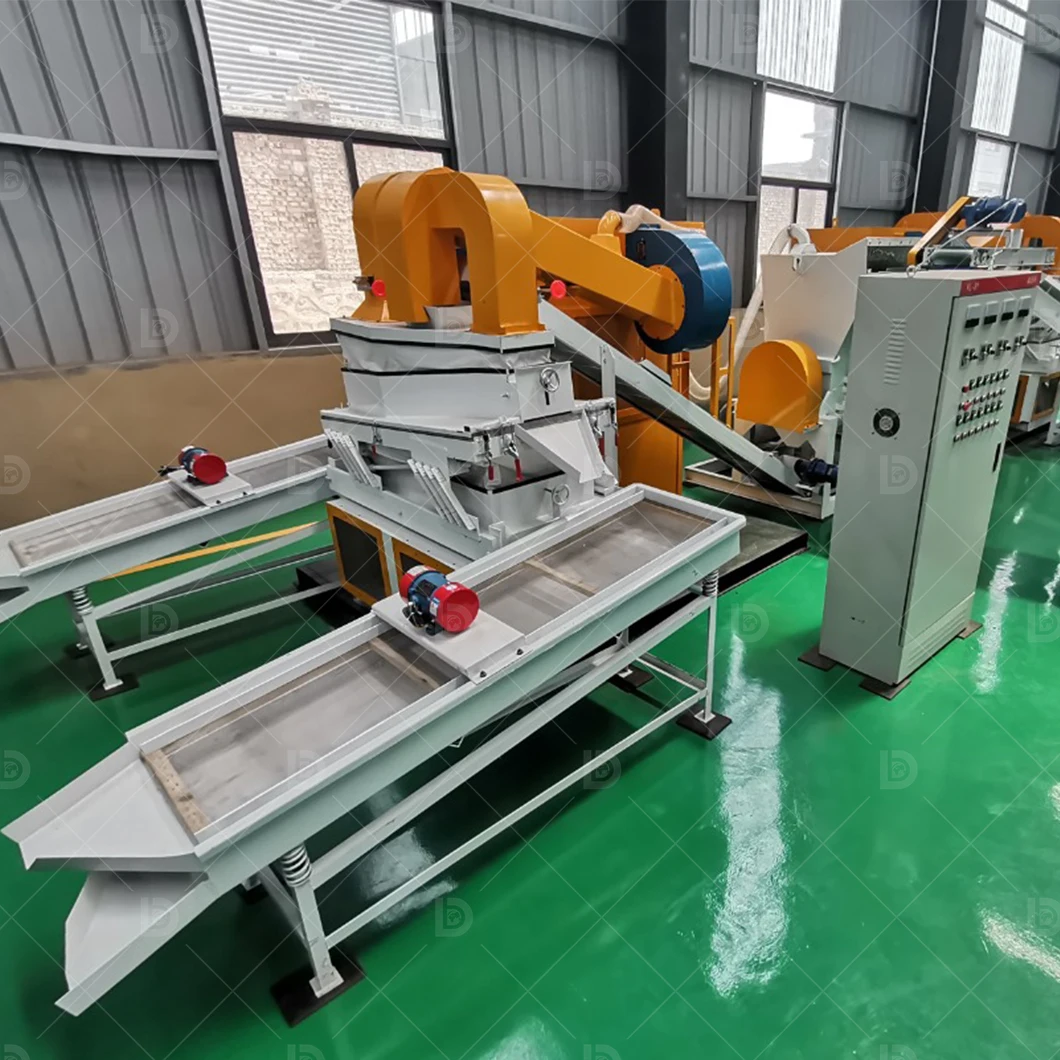 200-500kg/h Copper Wire Copper Granules Scrap Copper Cable Granulator