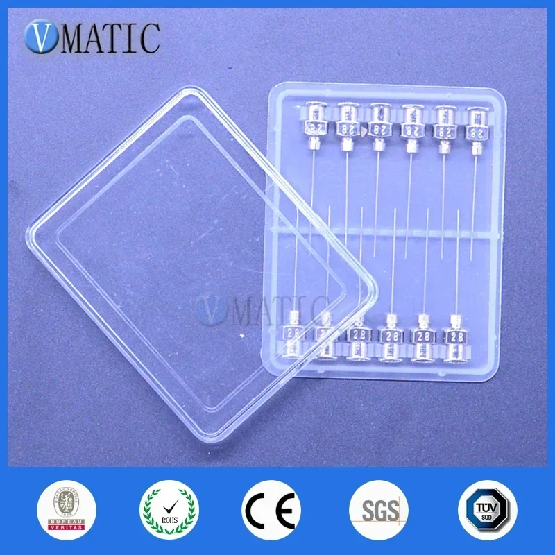 

‌12PC 28G 1'' Blunt Dispenser Tips | Stainless Steel Glue Needles for Resin/Epoxy/Silicone +FS‌