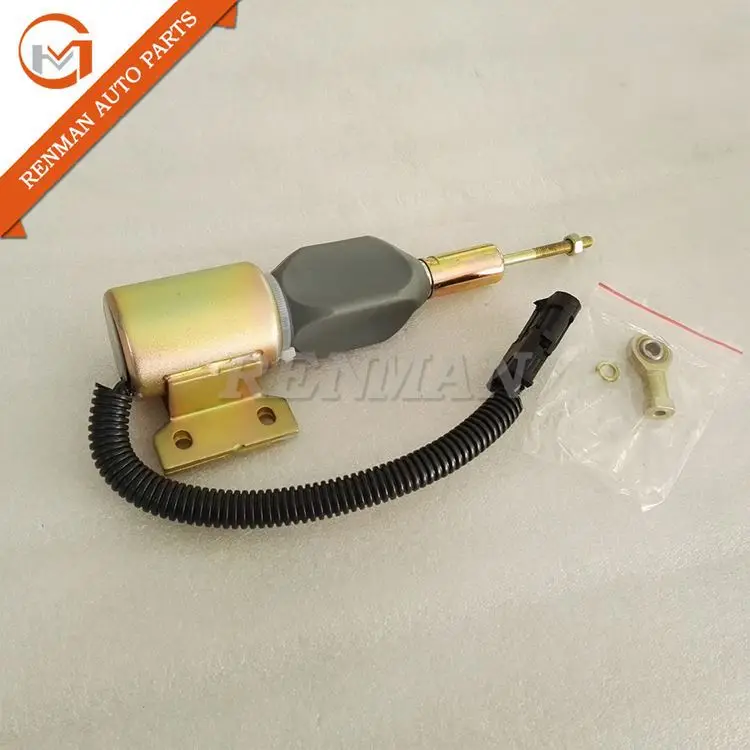 

Cummins 6BT5.9 flameout solenoid valve 3932529 Dongfeng Tianlong Tianjin truck oil cut solenoid valve
