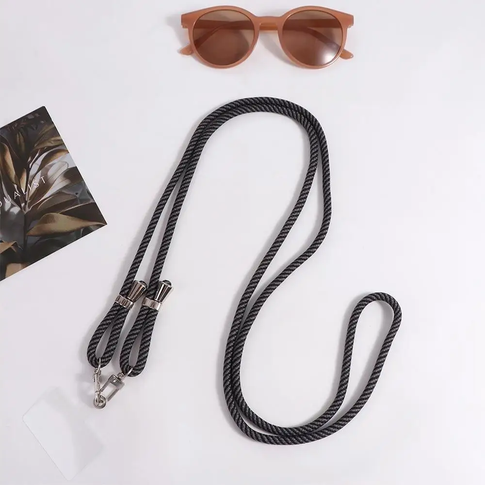 

Нейлоновый длинный регулируемый ремешок для телефона, нашейный шнурок, лямка для мобильного телефона, ремешок через плечо для телефона