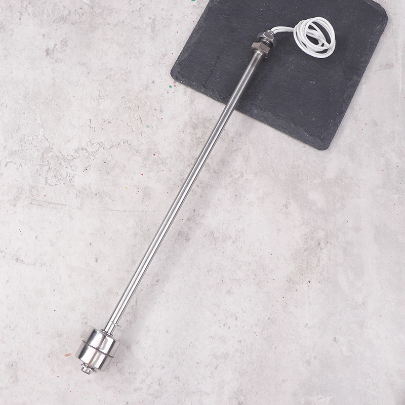 45mm-300mm Stainless Steel Float Switch Water Tower Tank Liquid Water Level Automatic Level Controller Tank Pool Flow Sensor