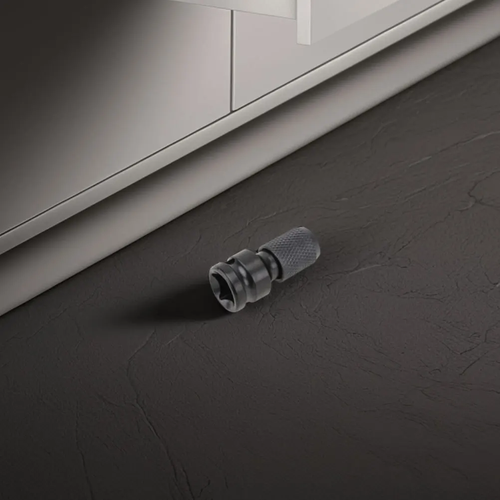 

1 Set 1/2 Inch To 1/4 Inch Female Converter Chuck Impact Drill Steel Construction Compact Durable Power Wrench Adapter Screw Tap