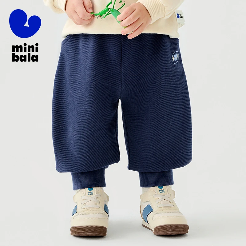 

Mini Bala Sports Sweatpants for Boys and Girls Infant and Baby's School-entry Long Trousers Spring 2025