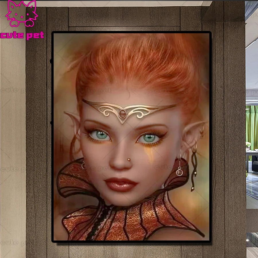 

Алмазная картина, Новое поступление, ELF 5d, сделай сам, ручная вышивка, вышивка крестиком, полная квадратная/круглая дрель, мозаика со стразами, домашний декор