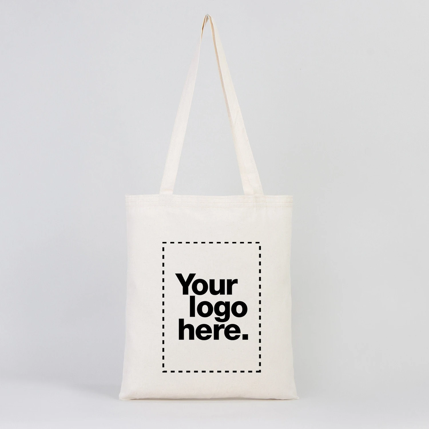 Custom Logo Canvas Tote Bag Personalized Print Text Image Reusable Shopping Shoulder Bag Blank Canvas Handbag,Christmas Gift.