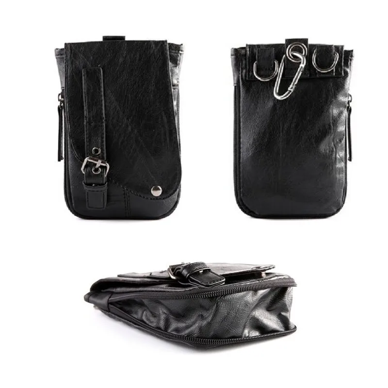 حقيبة هاتف كروس عصرية للرجال، حقائب خصر صيفية من مادة البولي يوريثان #2