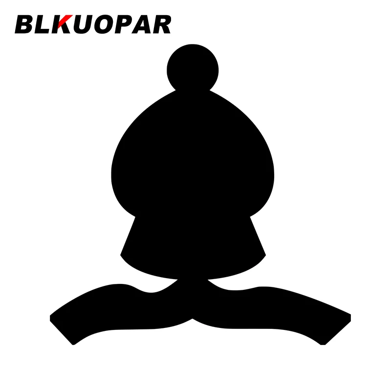 BLKUOPAR For Chess Figure Bishop Car Stickers Sunscreen Vinyl Decals Fashionable Windows Luggage Vehicle Decor Car Goods view 2