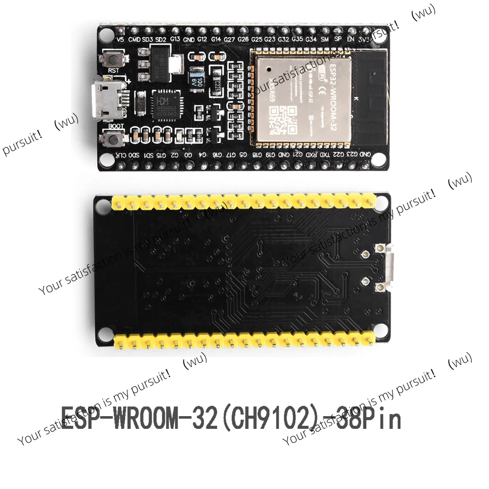 

ESP32 WiFi Bluetooth Development Board Low Power Consumption WiFi NodeMCU Processor ESP-WROOM-32 CH9102 38 Pin