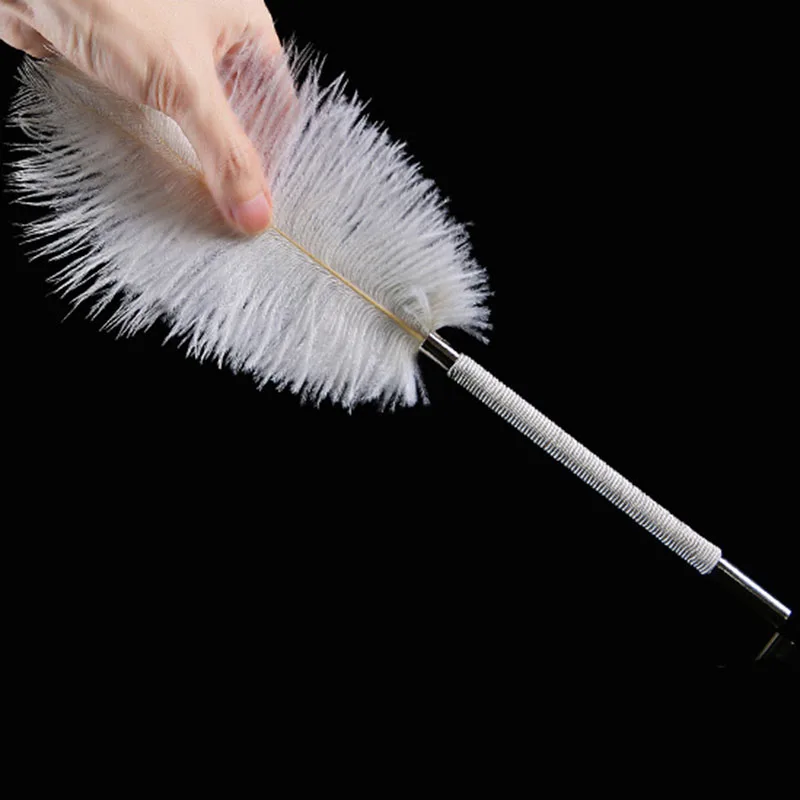 36 سنتيمتر عالية الجودة ريشة الحصان سوط مرحلة أزياء مسرحية ، السياط الفضائية تأثيري الأداء الدعائم