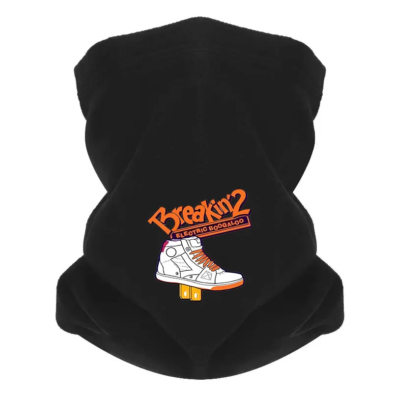 Breakin 2 Electric Boogaloo shoe design Men Windproof Scarf Mask Neck Gaiter Hat Women cap Headgear Outdoor Keep Warm Winter Mul