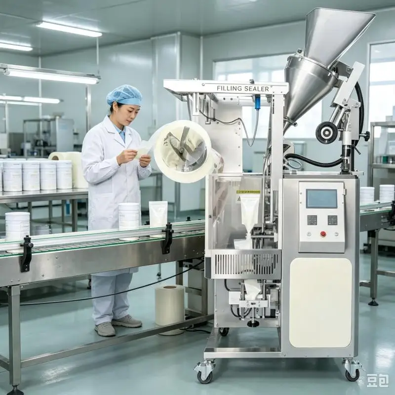 Vertical Ground Coffee Sugar Powder Filling Machine Stick Pack Packaging Machine Automatic Sachet Sealer for Coffee Production