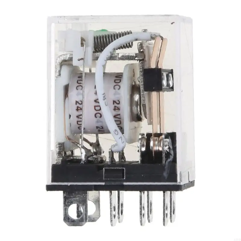A2UD катушка DPDT 24V Mini Electromagnetic Светодиодные лампы 10A 8pins