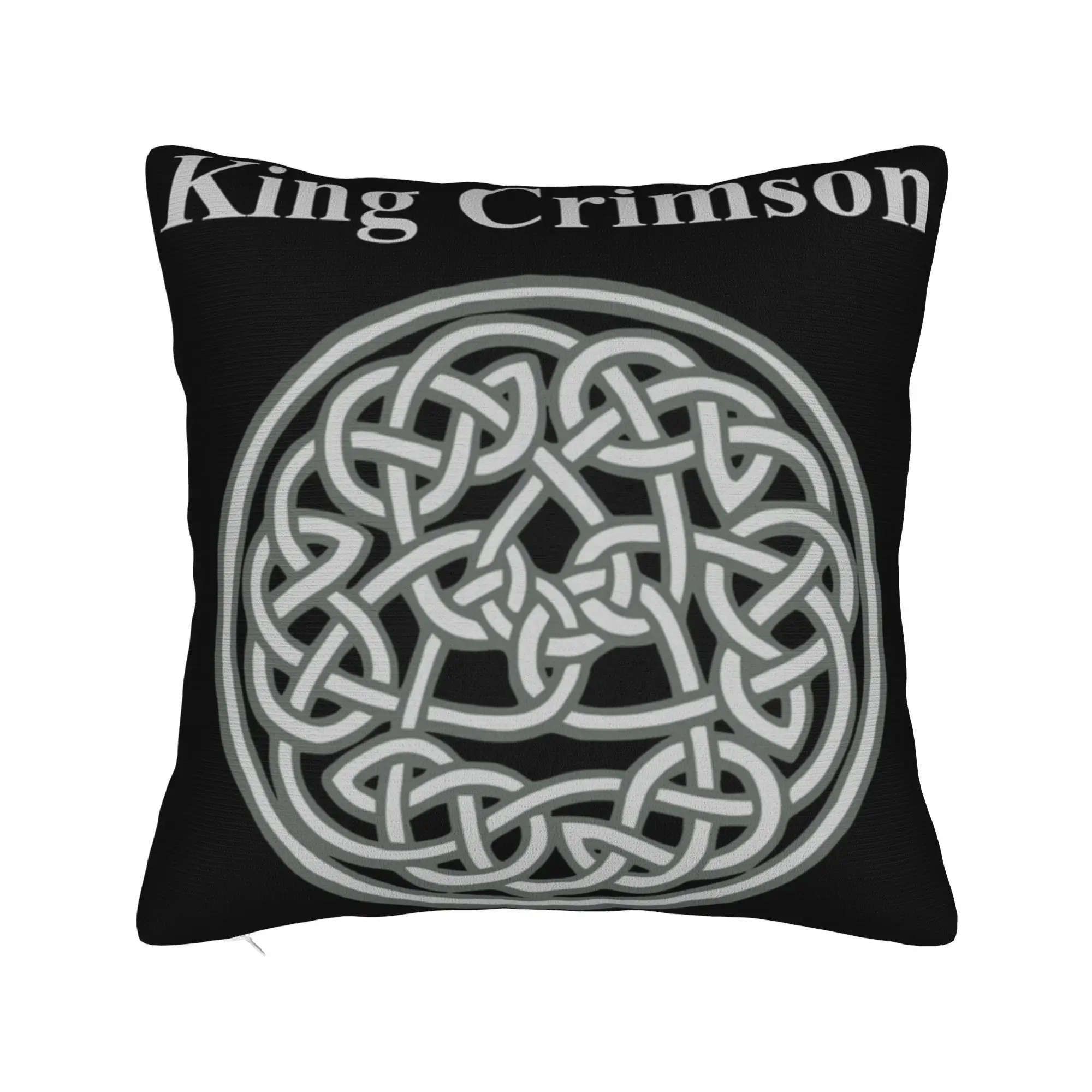King Crimson Rock Band Pillowcases Accessories Printing Cushion Cover Decorations  Throw Pillow Case Cover Car Multi Size