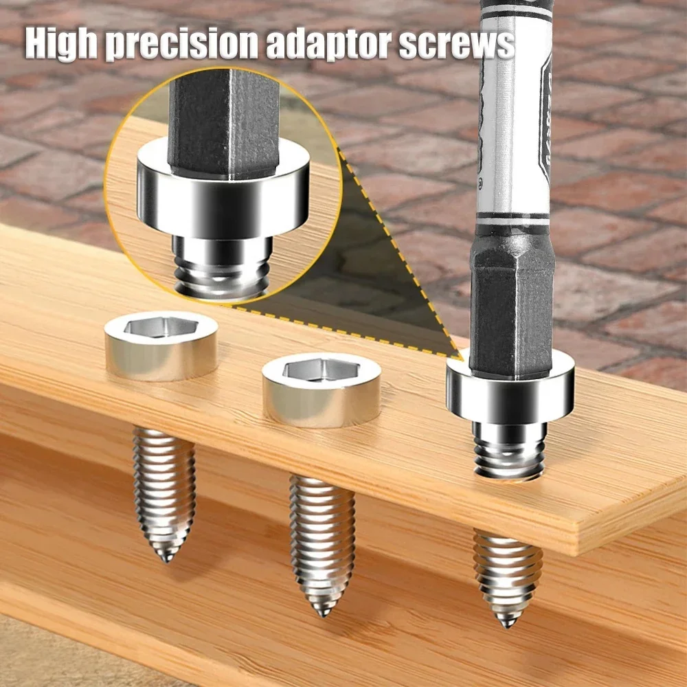 D2 Alloy Steel Screwdriver Bit1/4 Screwdriver Bit Set Impact Drill Batch Head Torx Hexagonal Cross Head Magnetic Screwdriver Bit