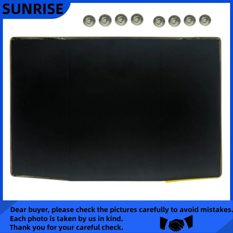 Aj+ YGCNV For Dell G Series G3 15 3590 LCD Back Cover Lid Top Case With Hinges Screw New