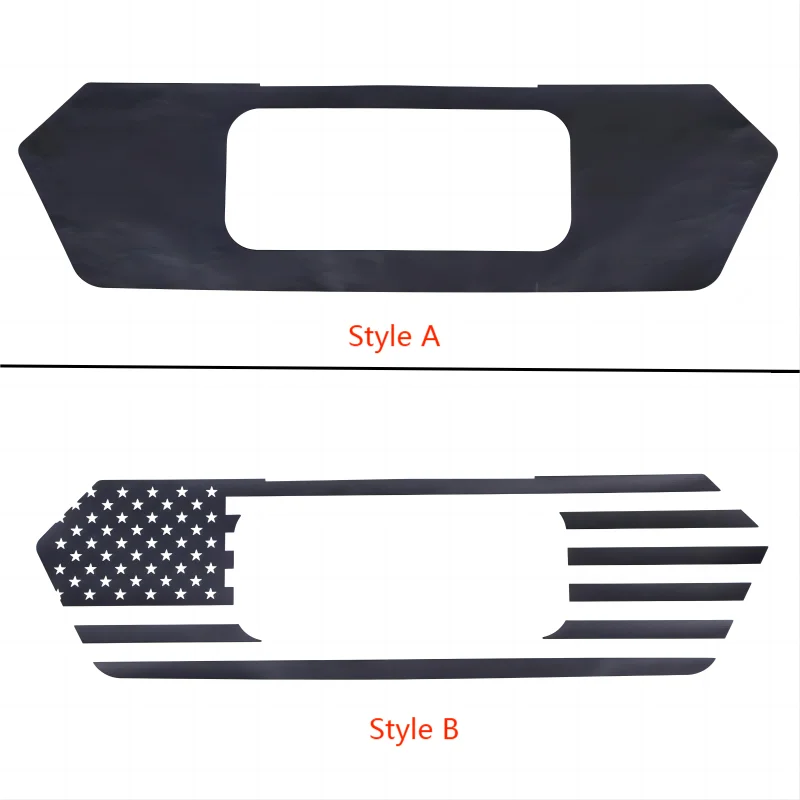 Car Rear License Plate Frame Sticker Decorative USA Flag Style Decal Vinyi For Chevrolet Corvette C8 Stringray Z51 Z06 2020-2022