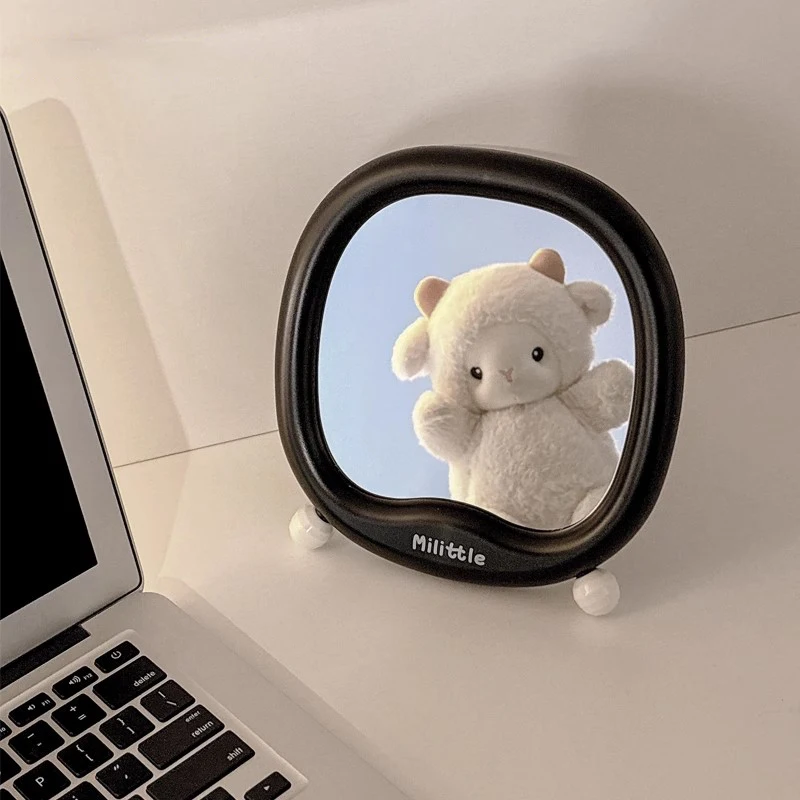 

Cute Girls Makeup Mirror Portable Mini Kawaii Bedroom Makeup Mirror Pink Aesthetic Ev Dekorasyon Aksesuarlar Home Accessories
