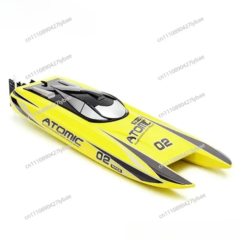 Радиоуправляемая модель лодки Volantex RC Vector70 V792-4 792-4 70 см ATOMIC, высокоскоростная гоночная лодка с бесщеточным двигателем, скорость до 60 км/ч (PNP или RTR 2.4 ГГц)