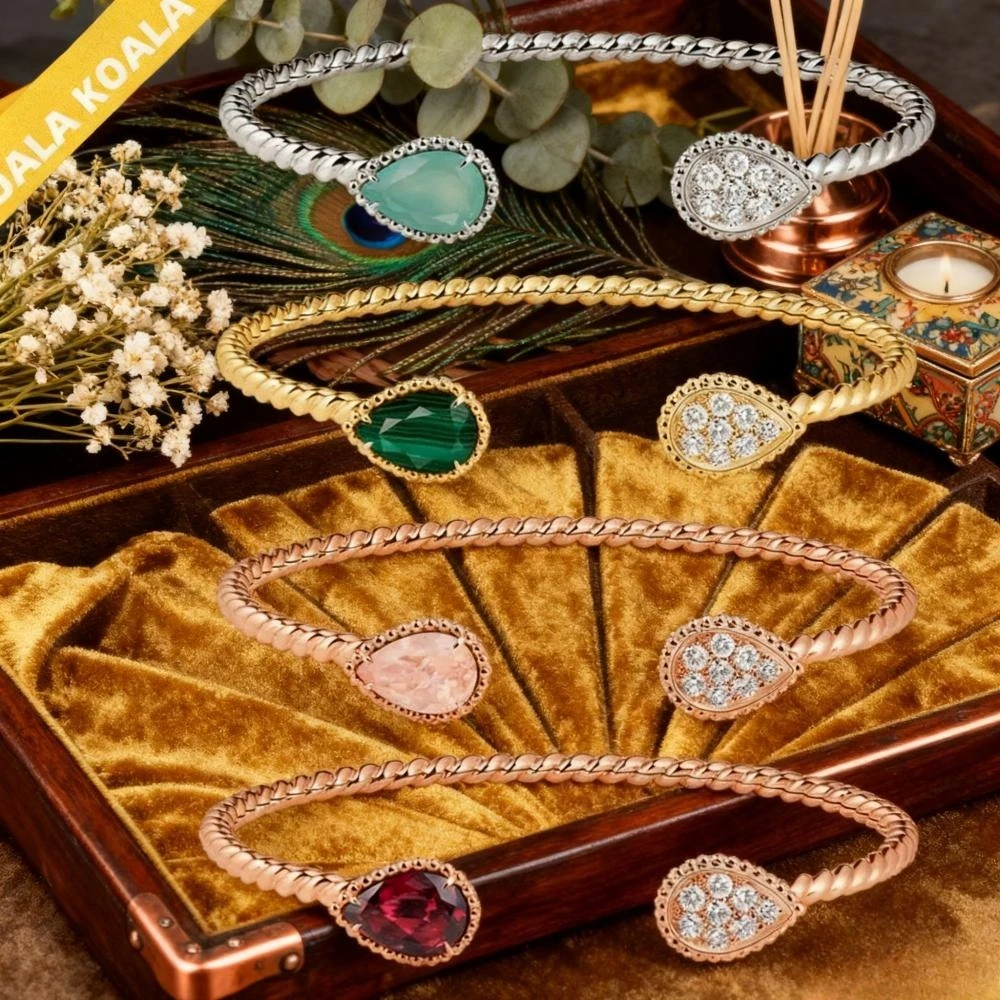 

Ювелирные изделия премиум-класса 2025, вечный классический хит продаж, нефритовый браслет с каплями воды, модный браслет для вечеринки, рабочего места, универсальный подарок на праздник