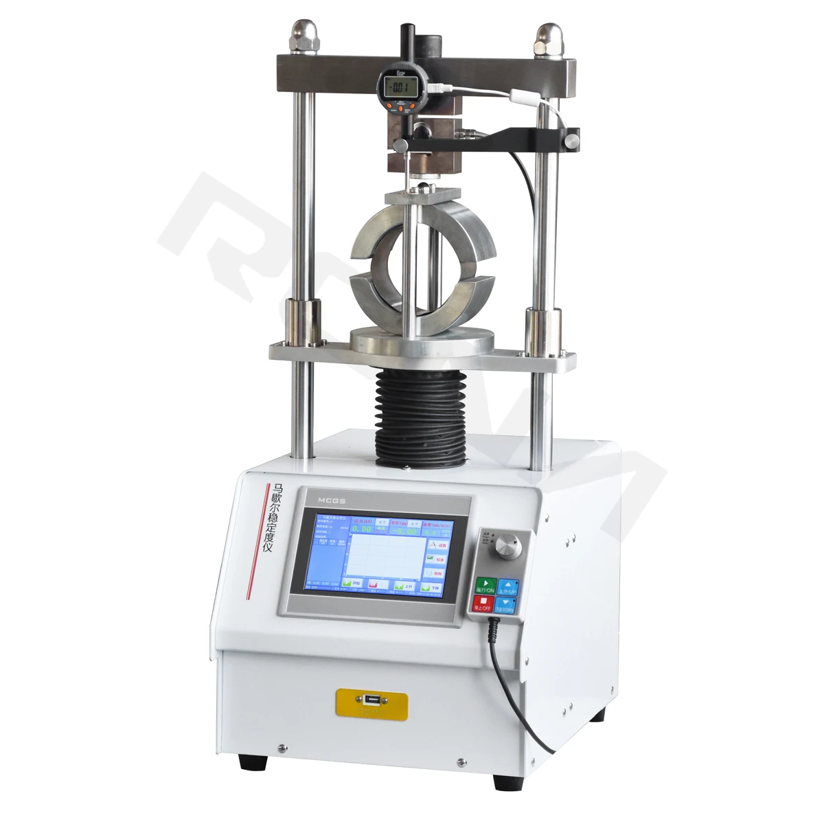 Fully Automatic Marshall Stability Meter | Professional Asphalt Compaction & Strength Tester for Civil Engineering Labs