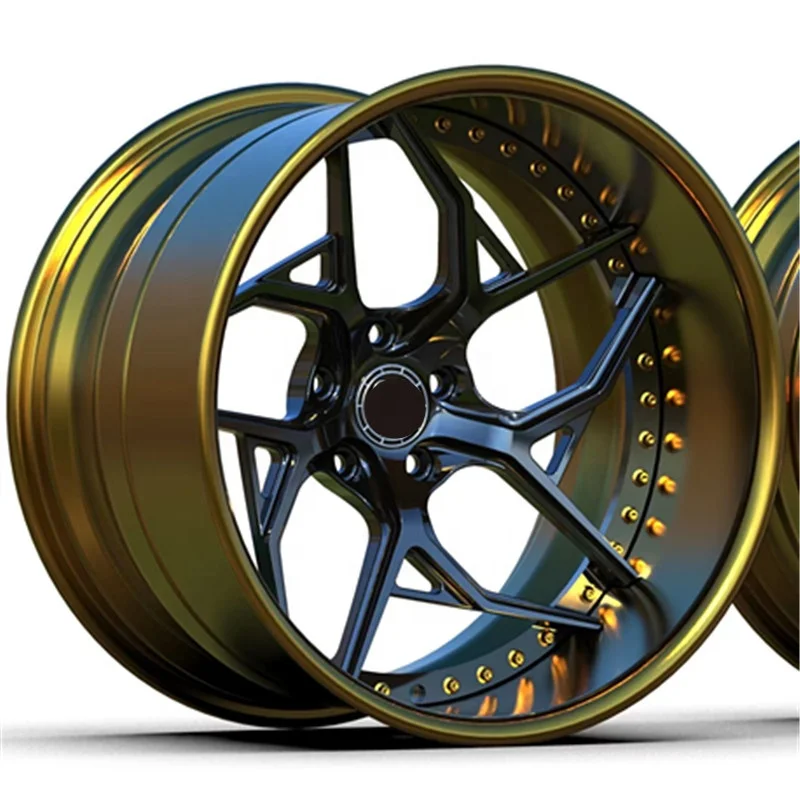 

Classic 18 Inch 5hole 5x112 2 Piece Forged Aluminum Super Deep Backside Lip Concave Wheel Rim Car Hub for Toyota Supra