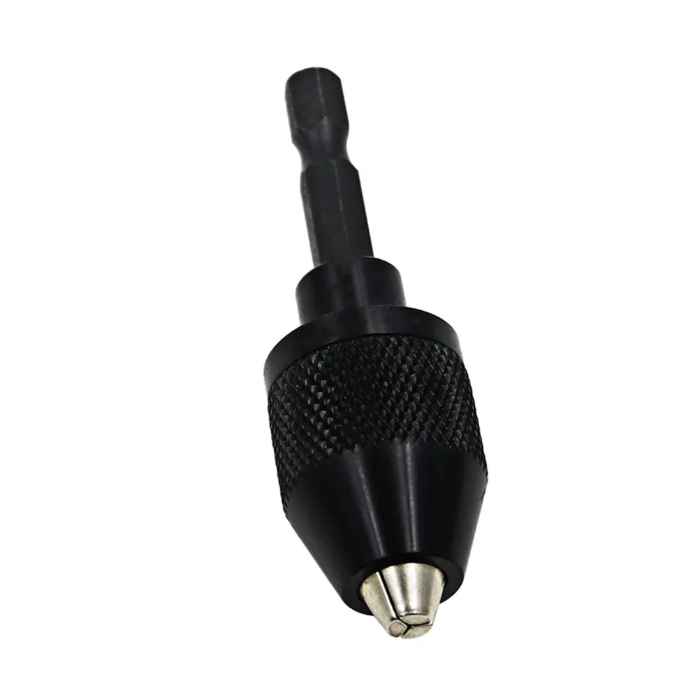 ดอกสว่านไฟฟ้า 03-6 มม. หัวจับดอกสว่านแบบไม่ใช้กุญแจ ก้านต่อ 635 มม. แข็งแรง ทนทาน อุปกรณ์เสริมเครื่องเจียรไฟฟ้า สำหรับใช้ในบ้านและสตูดิโอ