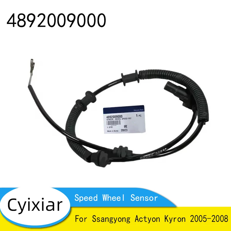 

Фирменный новый передний датчик скорости колеса ABS 48920-09000 4892009000 для Ssangyong Actyon Kyron 2005-2008