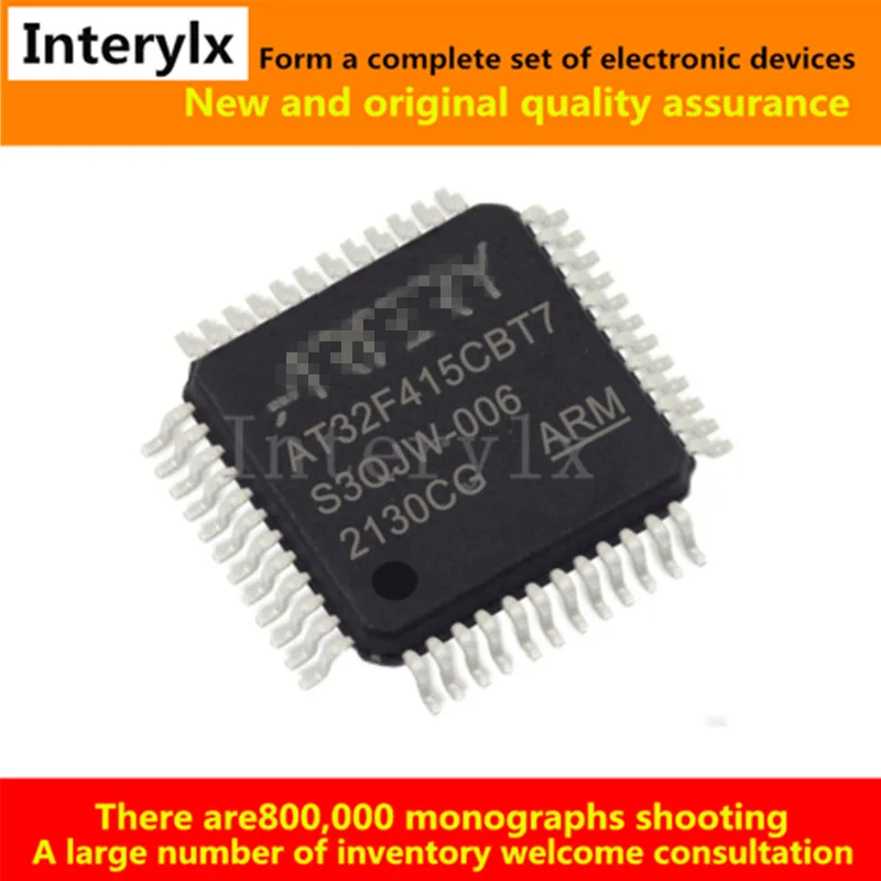 5Pcs/Lot AT32F415CBT7 AT32F415CBT AT32F415CB AT32F415C AT32F415 LQFP-48 MCU