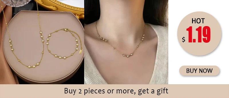 EILIECK 316L Edelstahl Goldene Hohlherz-Halskette, Armbänder und Ohrringe Set für Damen, Trendiger Wasserfester Schmuck als Geschenk – Detail 5