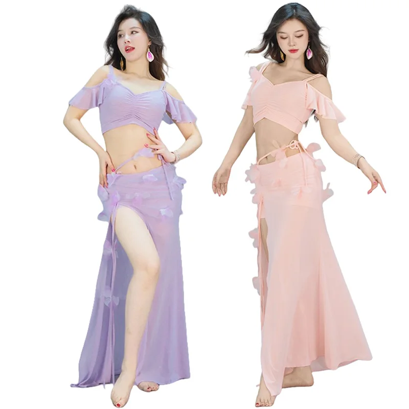 

Костюмы для танца живота, элегантный топ, тренировочная одежда, костюм, одежда для восточного танца живота, одежда для соревнований