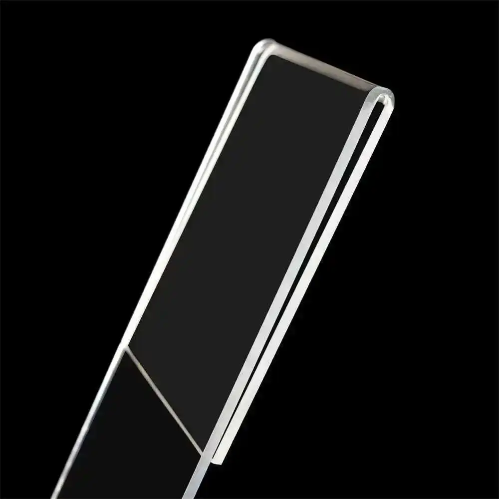 A5 Acrylic Poster Photo Picture Display Frame 210*148mm L-shape Clear Menu Price Sign Holder