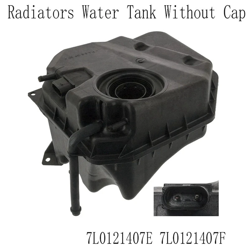 7L0121407E Coolant Expansion Tank Accessories Parts For  Q7 V W Touareg Radiators Water Tank Without Cap 7L0121407F