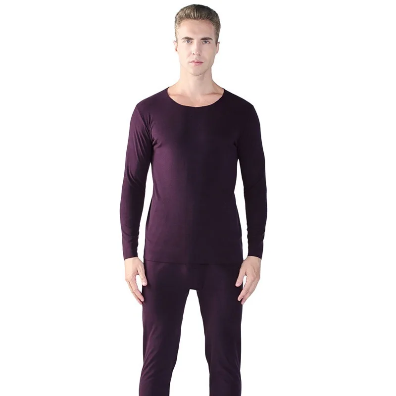 Plus Size Thermal Underwear Men Suit Thin Long Johns Slim-fitting Tight Ultra-thin Autumn and Winter Bottoming Thread Pants 8XL