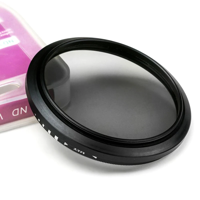 ND Filter Neutral Density ND2 ND4 ND8 Filtors 49MM 52MM 55MM 58MM 62MM 67MM 72MM 77MM Photography for Canon/Nikon ForSony Camera